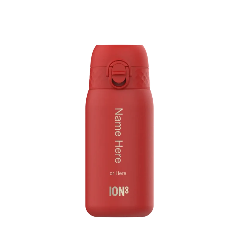 Leak Proof Water Bottle, Personalised, Stainless Steel, 400ml