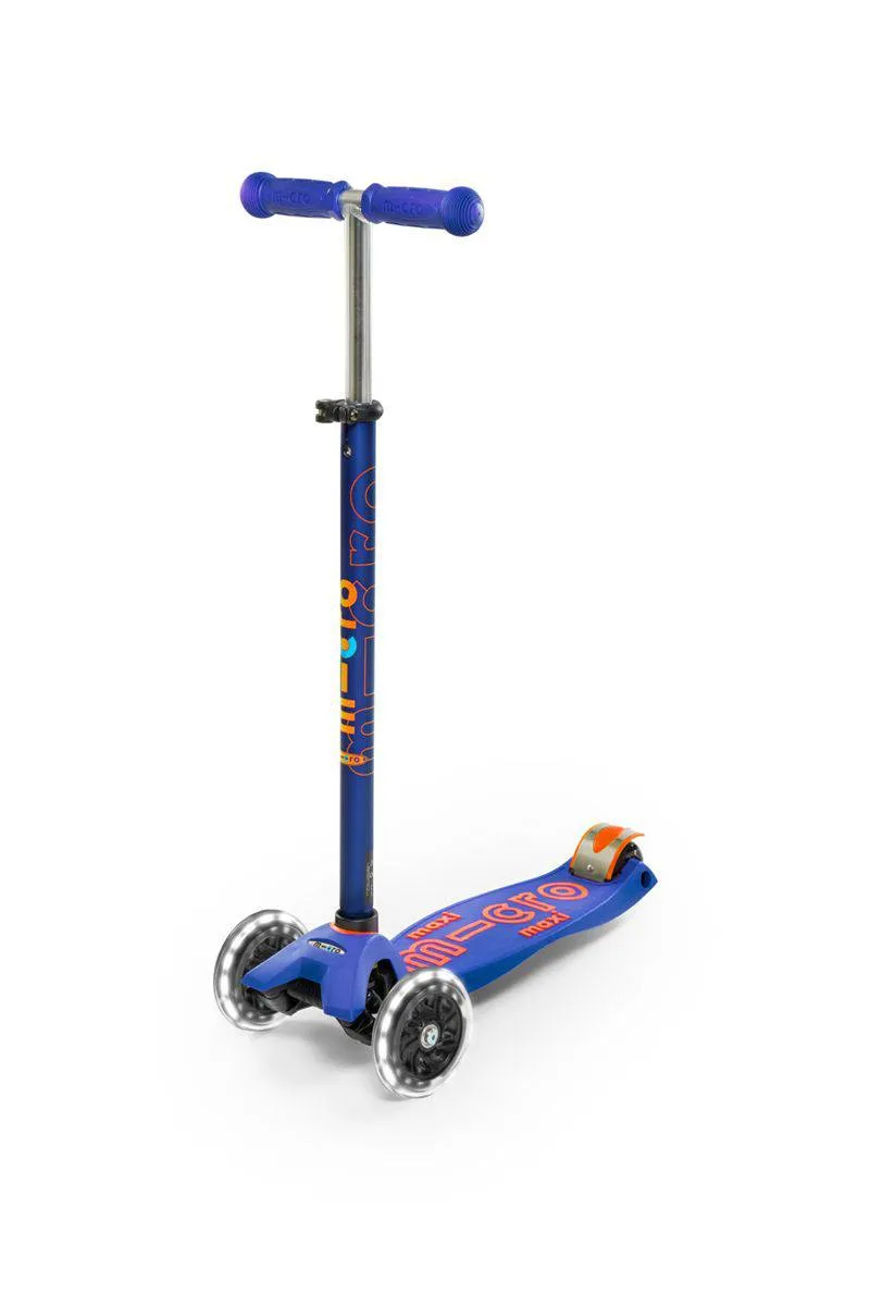 Patinete Maxi Deluxe LED · Azul