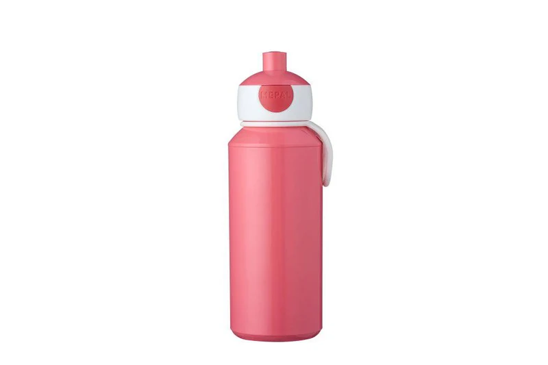 Botella Pop-up Campus 400 ml Pink · Mepal