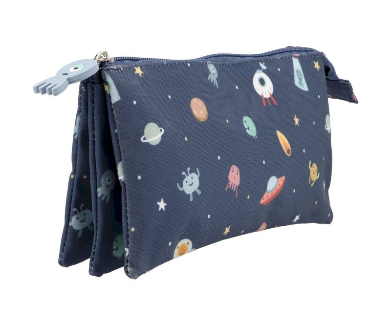 Estuche escolar 3 compartimentos The Martians