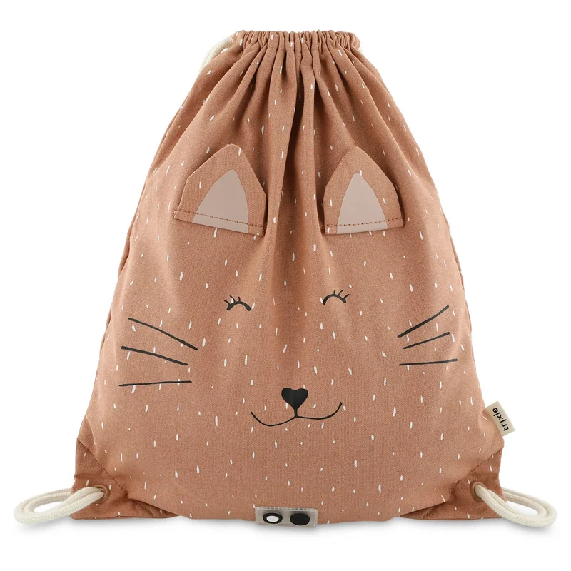Mochila Saquito de Tela Mr. Cat · Trixie