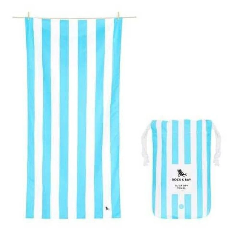 Toalla Cabana Azul Pastel · L