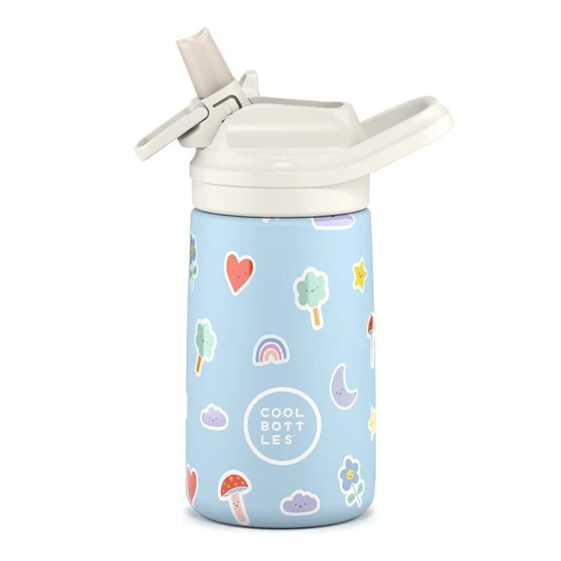 The Kiddie Bottle - Rainbow Clouds 350ml · Cool Bottles