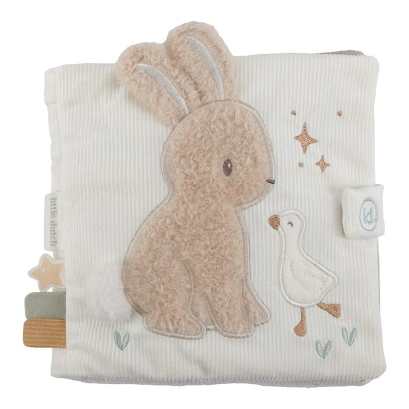 Libro Blandito Newborn Natur · Little Dutch