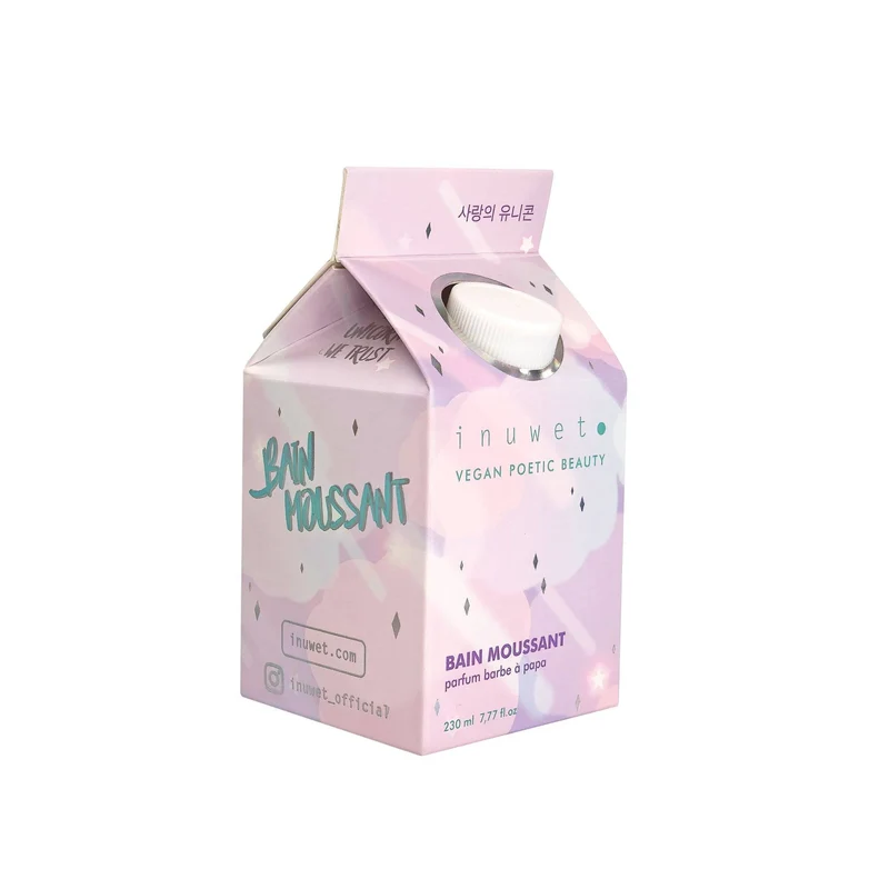 Espuma de baño en brick Algodón de Azucar · Inuwet
