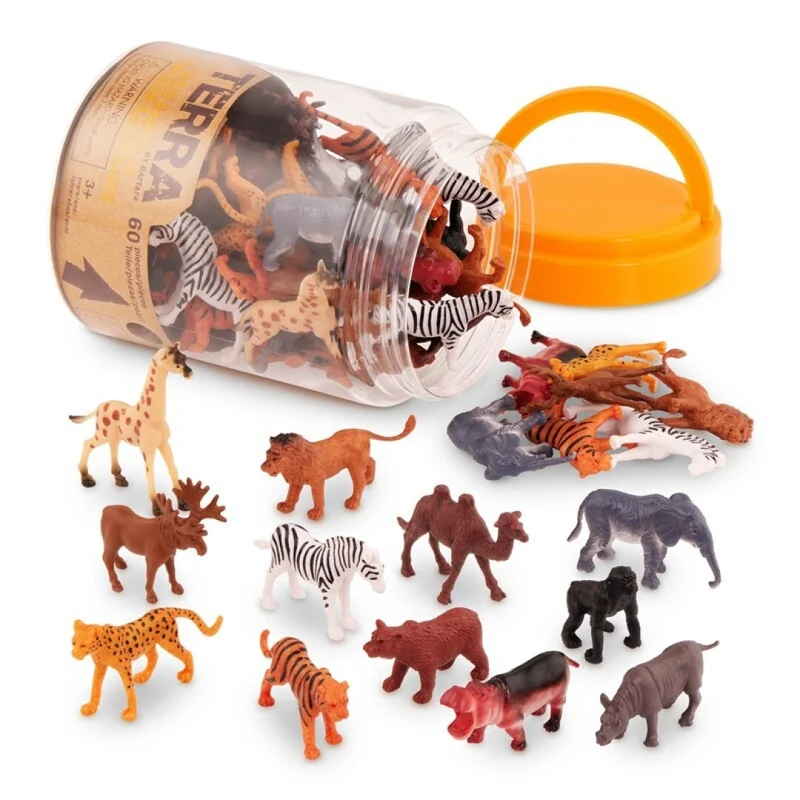 Bote 60 animales salvajes · Terra