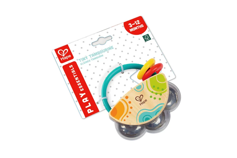 Mini Sonajero Pandereta · Hape