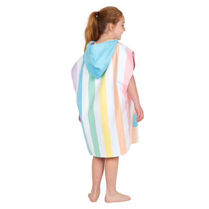 Poncho Rainbow Pastel · Dock & Bay