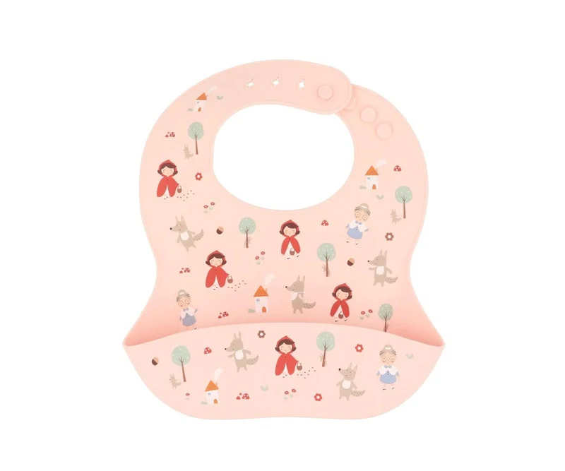 Babero Silicona Little Red