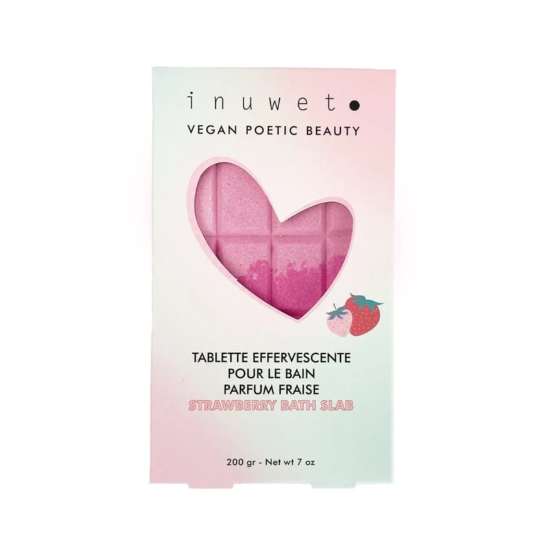 Tableta efervescente perfumada Fresa · Inuwet