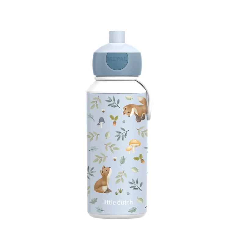 Botella Pop-up Campus 400 ml Forest Friends · Mepal