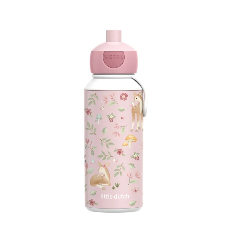 Botella Pop-up Campus 400 ml Fairy Garden · Mepal