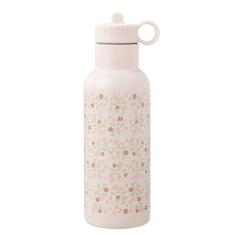 Botella Acero Térmica Flores 500ml · Fresk