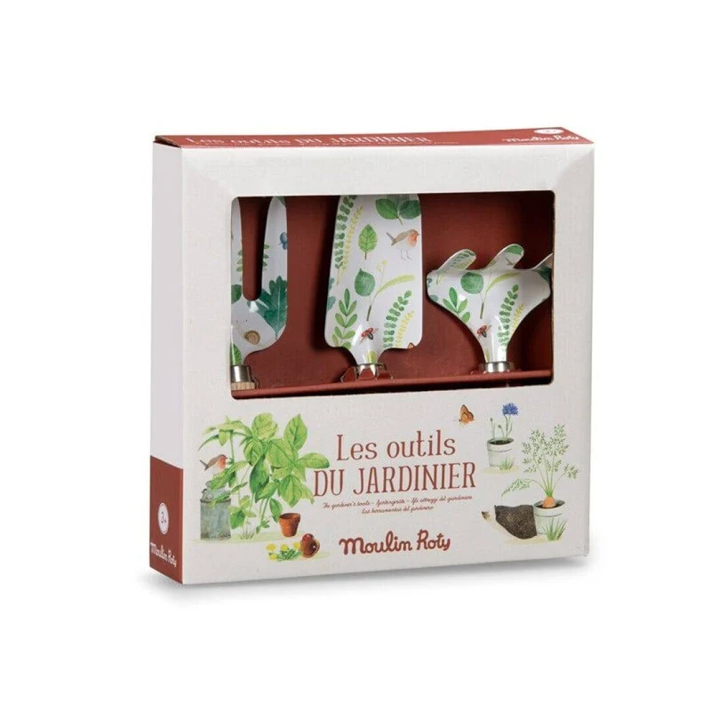 Juego 3 herramientas de jardín · Moulin Roty