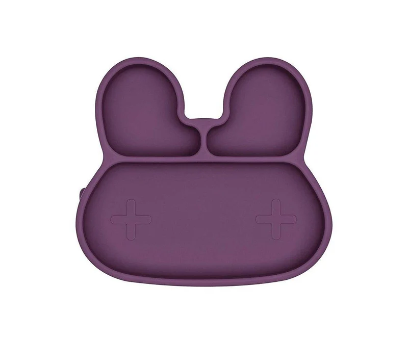 Plato con Ventosa Conejito Violeta