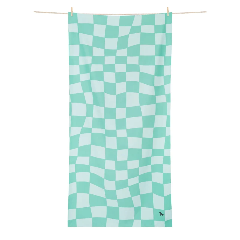 Toalla Summer Check Verde · XL