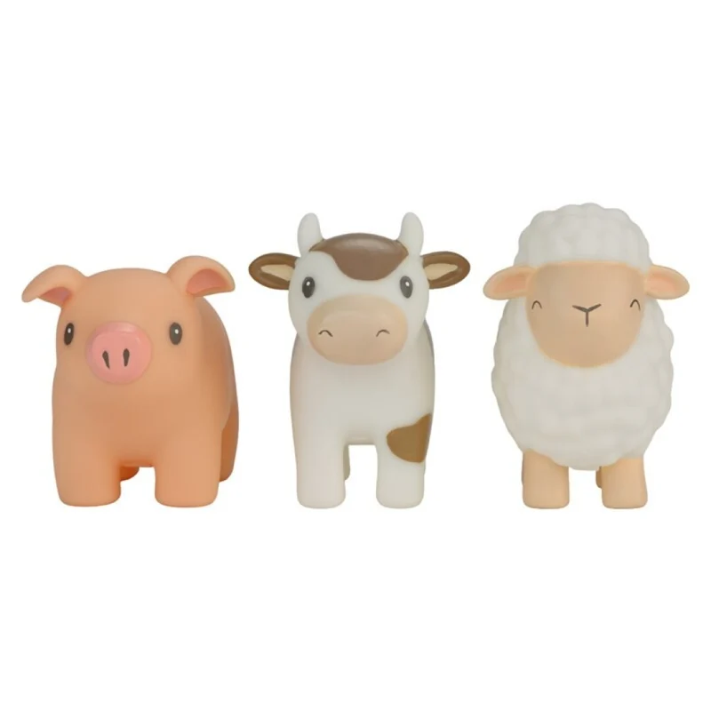 Set tres muñecos de baño · Little Dutch