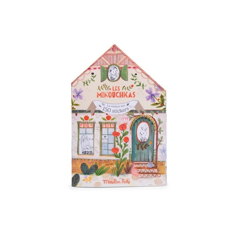 Cuaderno de pegatinas Minouchkas · Moulin Roty