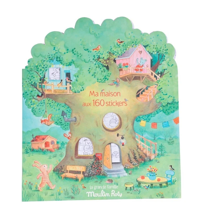 Cuaderno de pegatinas Gran Familia · Moulin Roty