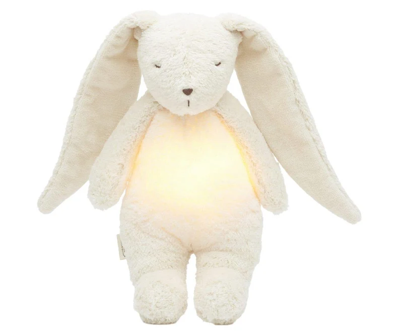Peluche Luz-Sonido Conejo Orgánico Moonie 2.0 Polar