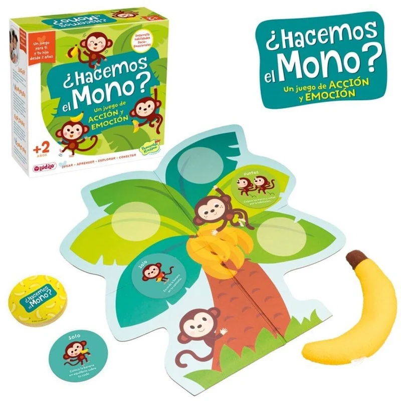 ¿Hacemos el Mono? · Primeros Juegos de Mesa Lúdilo