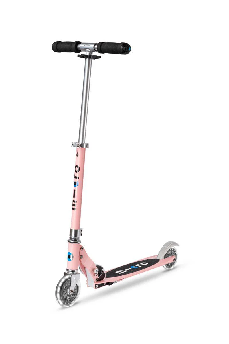Patinete Sprite LED · Rosa Pastel