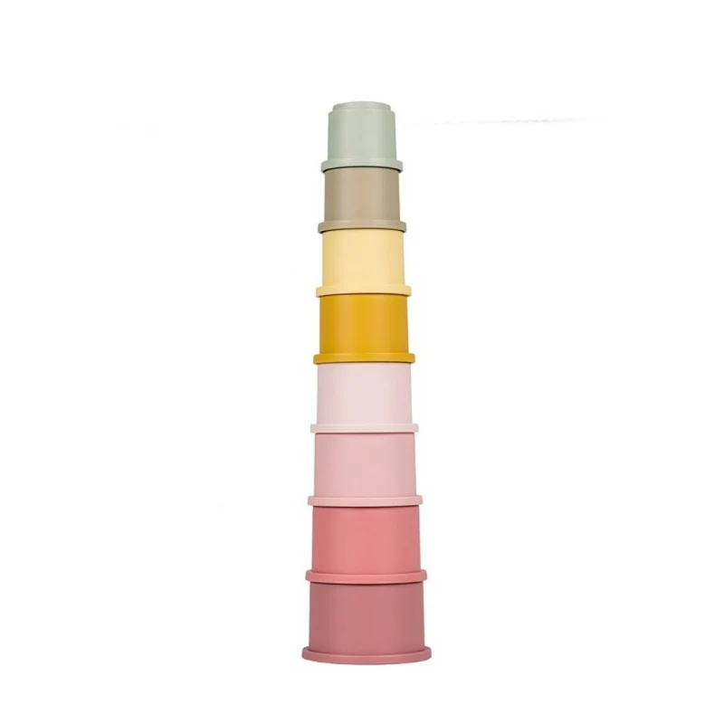 Cubos Apilables Rosas · Little Dutch