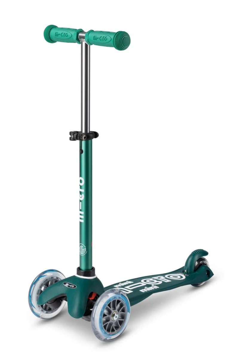 Patinete Mini Deluxe · ECO LED Verde