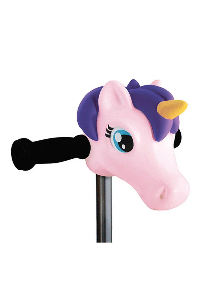 Cabeza Unicornio Rosa y Morado