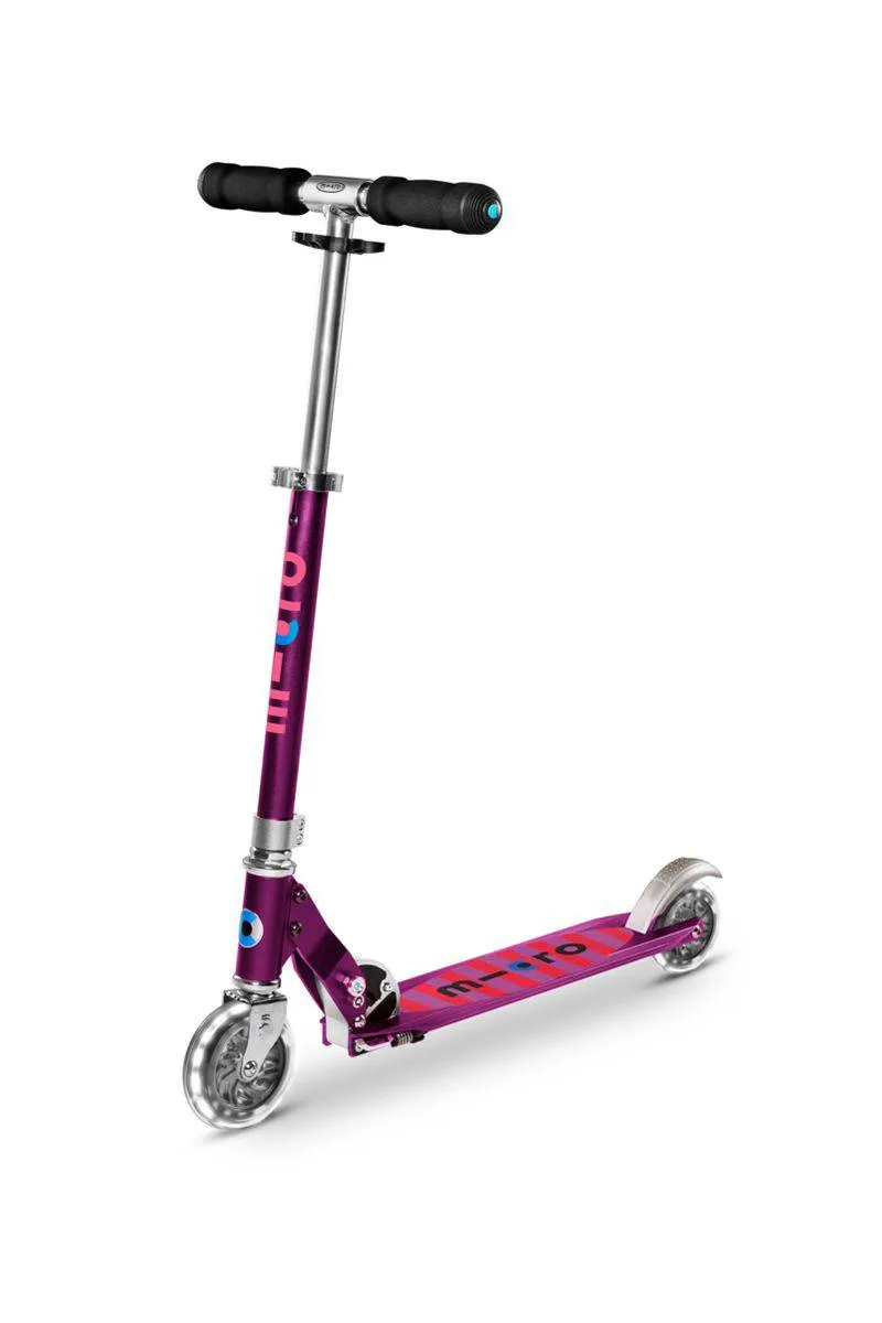 Patinete Sprite LED · Lila