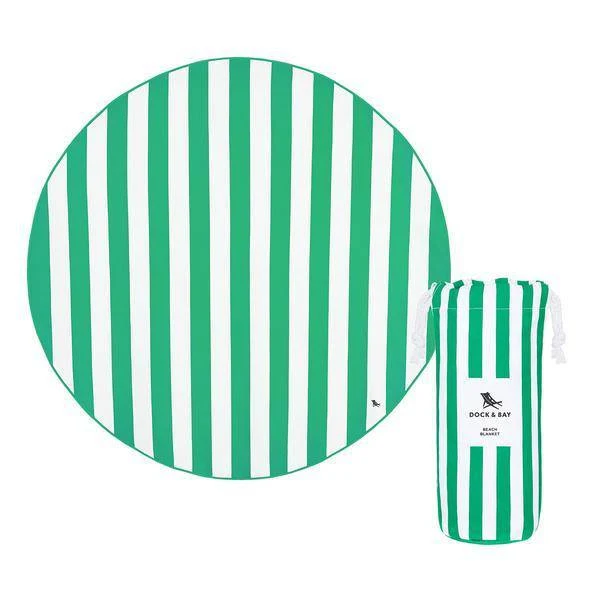 Toalla Redonda Verde · 170cm