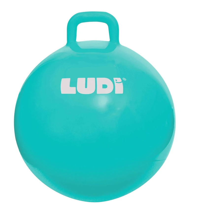 Pelota saltarina XXL azul · Ludi