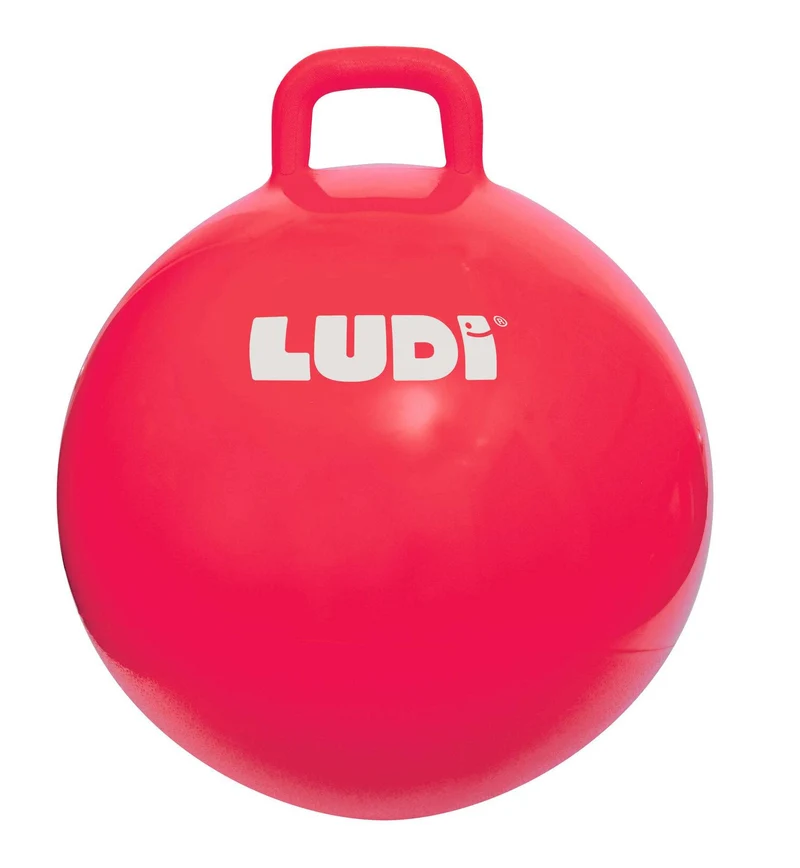 Pelota saltarina XXL roja · Ludi