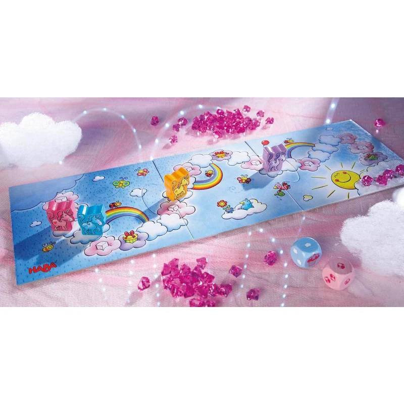 Unicornio Destello – El tesoro de las nubes · Haba