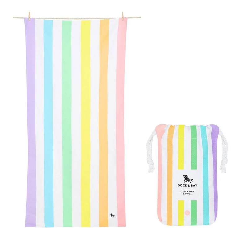 Toalla Summer Rainbow Pastel · XL