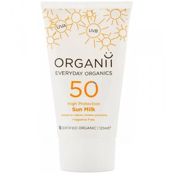 Leche Solar Organii FPS 50 125 ml