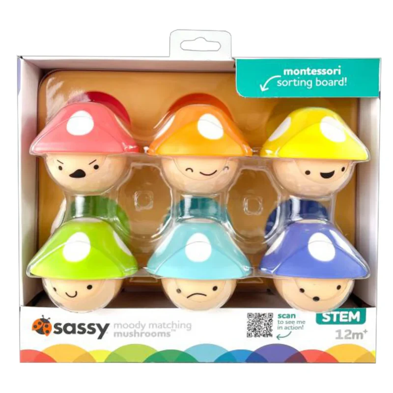 Juego de Encaje Setas de las Emociones – Sassy Baby