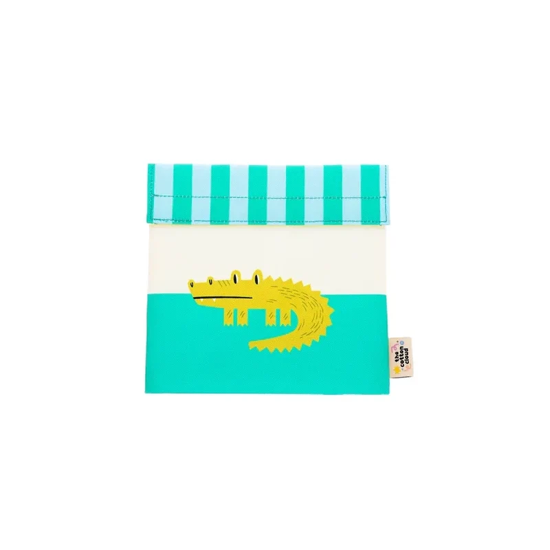 Bolsa para Bocadillos Reutilizable Croc Rock – The Cotton Cloud