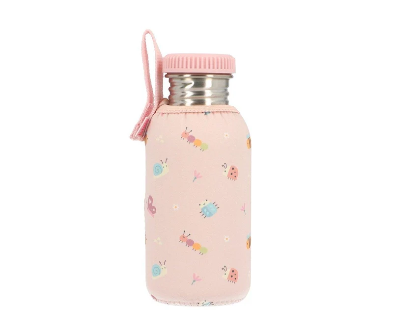 Botella Acero Funda Bugs 500ml