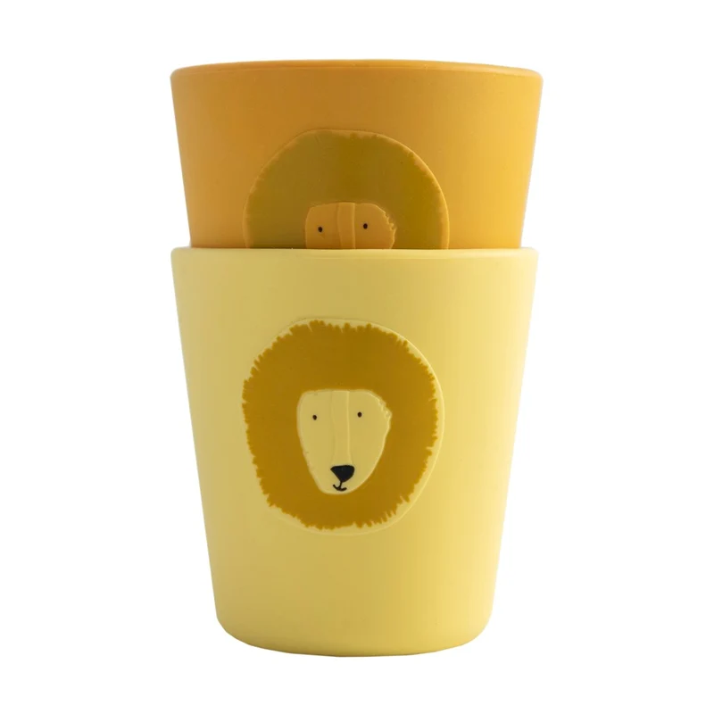 2 Vasos de Silicona León (Mr. Lion) - Trixie
