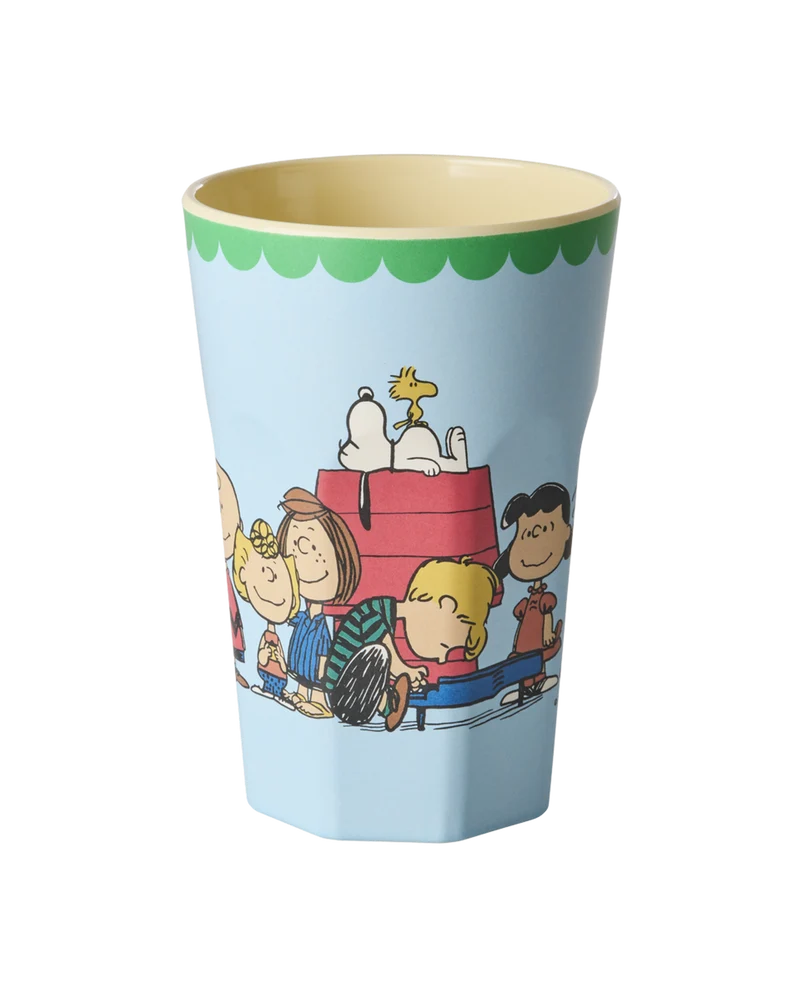 Høj kop - Lys Blå - Snoopy Print