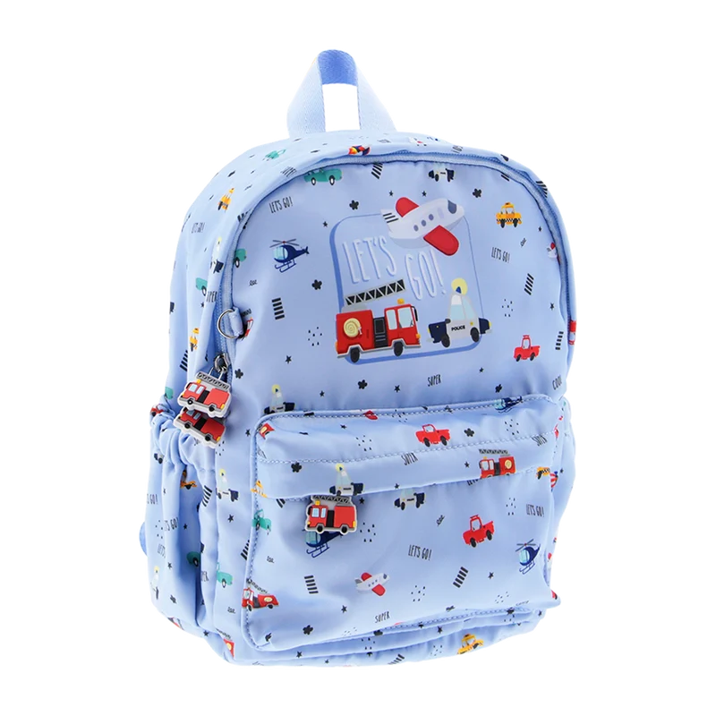 Mochila infantil escolar - Tiny Motors