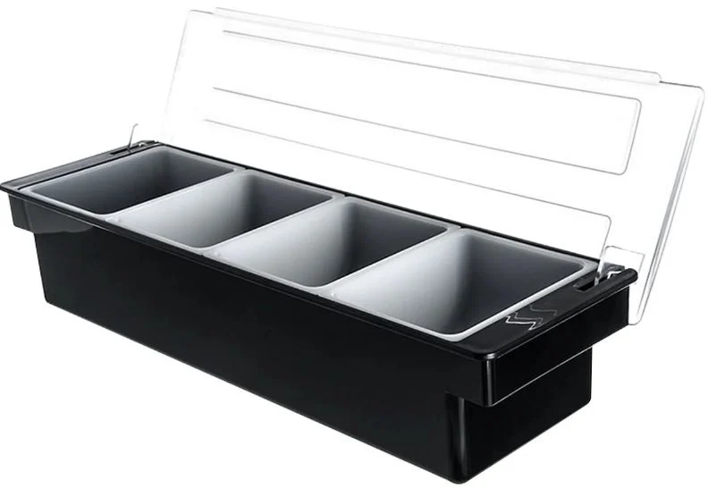 Caja para Condimentos de 4 Compartimientos TRV