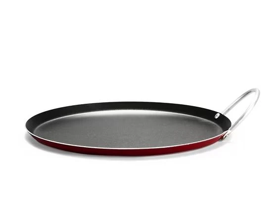 Comal 30 cm Aluminio Natural Tubular
