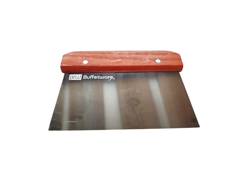 Raspador Cuadrado Mango Madera 15.2 x 11 cm BWTH