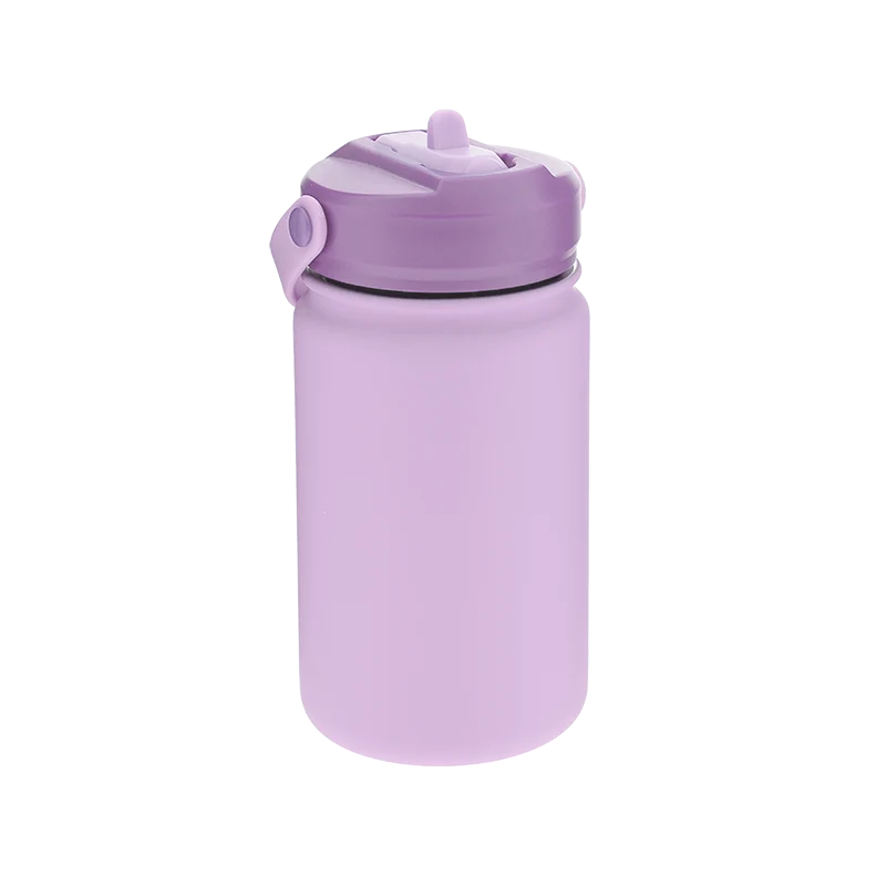 Botella Térmica de Acero Inoxidable con Adaptador Infantil – Solid Color | Aurea Kids