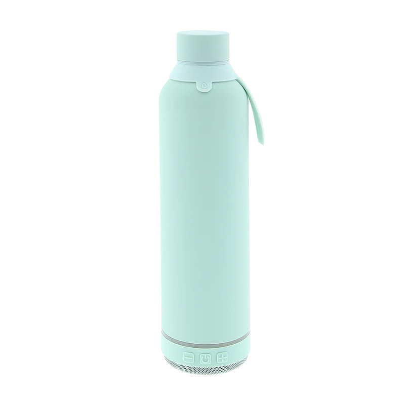 Botella Térmica de Acero Inoxidable con Altavoz – Solid Color | Aurea