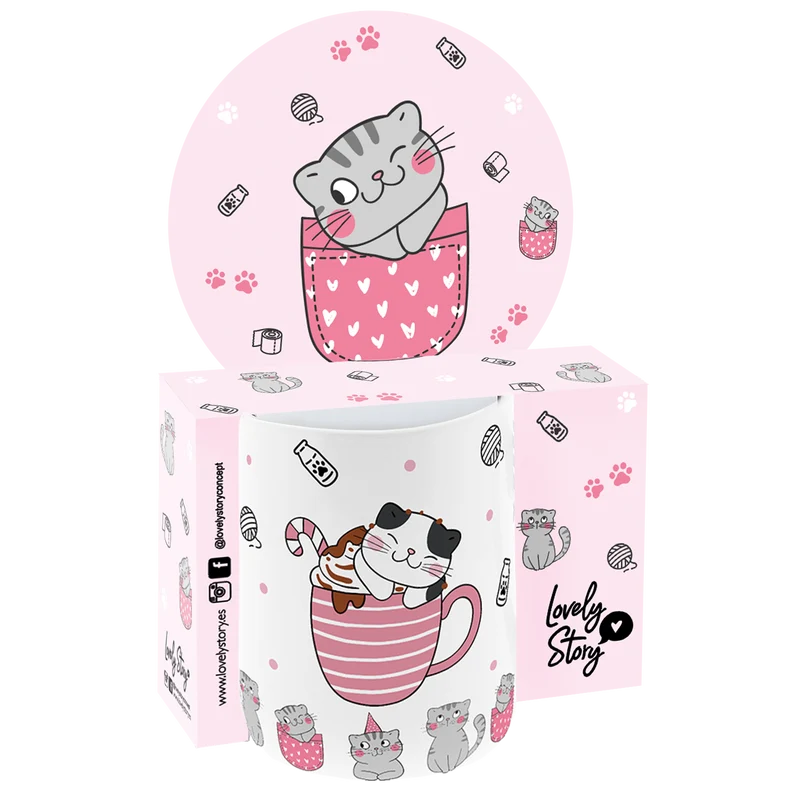 Taza 330ml - Kitty World