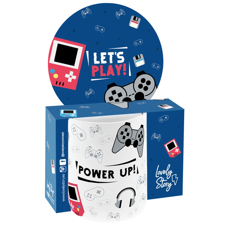 Taza 330ml - Play Mode