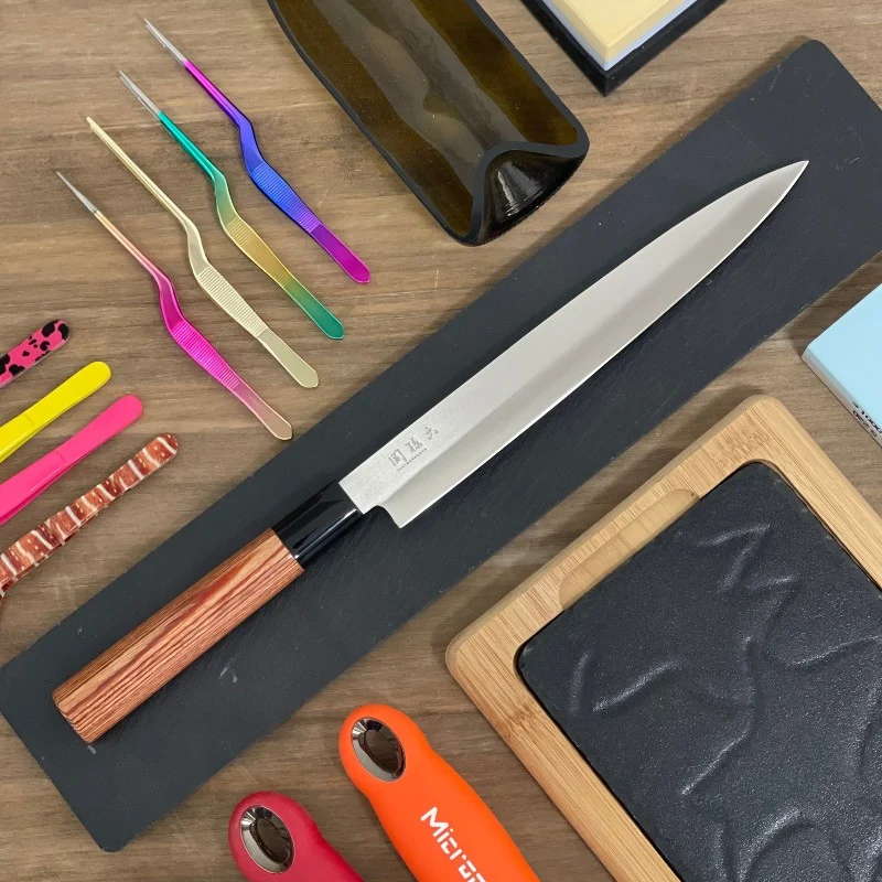 Cuchillo Yanagiba Kai Seki Magoroku Redwood 21-24cm Sushi Sashimi